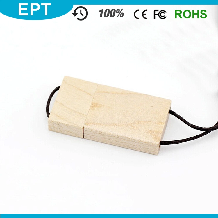 3D Engraving Logo Wood USB Flash Drive with Logo (TW013)