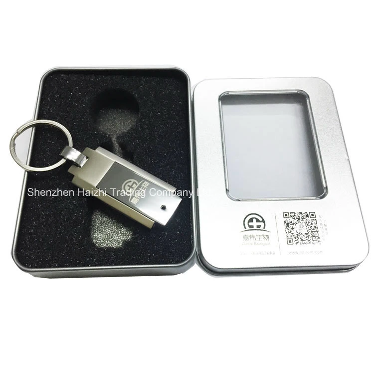 Metal Spinning Creative Gifts Customized USB Flash Drive