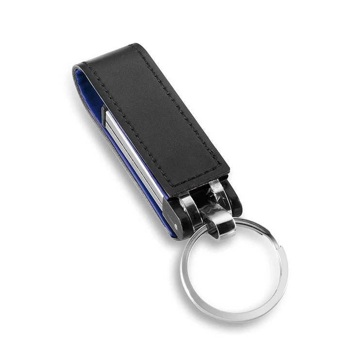 Leather USB Flash Drive 8GB 16GB 32GB Promotional Exhibition Gifts Logo Custom USB Flash Drive (UL-L004)