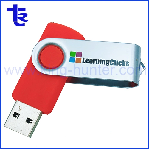 Factory Wholesale Metal Swivel USB 3.0 Flash Drives U Disk Custom Stick Pendrive