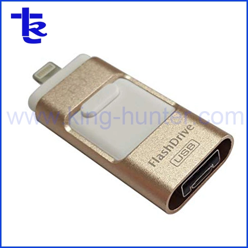 OTG Dual USB Flash Drive for iPhone&Android as Company Promotional Gift