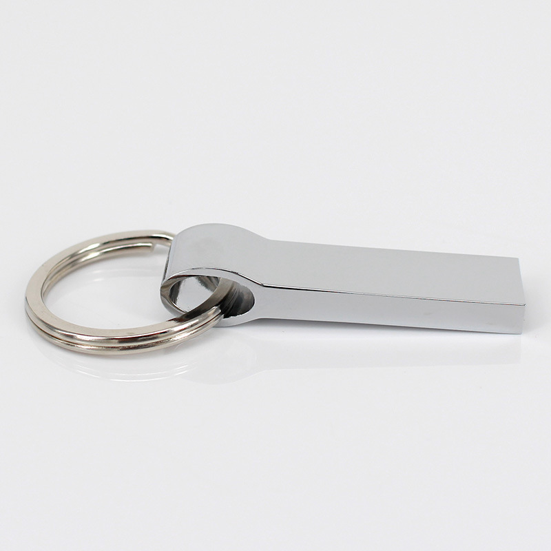 Cheaper Factory Price USB Pen Drive Sliver Metal Key Ring USB Flash Drive 2GB 4GB 8GB Pen Drive/USB Stick/USB Drive