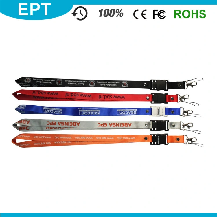 Wholesale Custom Rope Lanyard USB Flash Drive USB 2.0