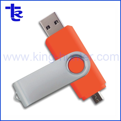 Metal Swivel OTG USB Flash Drive for Android USB Gift