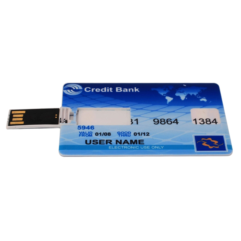 Business Credit Card USB Flash Drive 2.0 Pen Drive 8GB 16GB 32GB