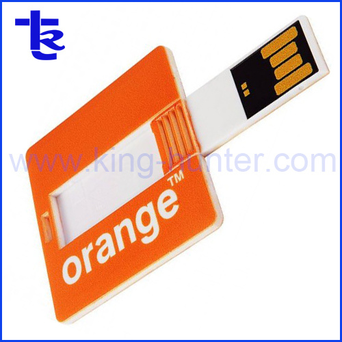 USB Storage Device/Plastic Card USB/Square Shape Card USB Flash Drive