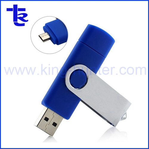 Metal Swivel OTG USB Flash Drive for Android USB Gift