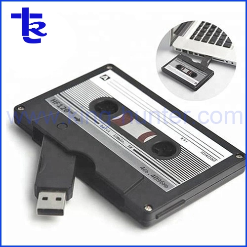 Promotional Gift Special Customized Sticker Cassette Tape USB Flash Drive
