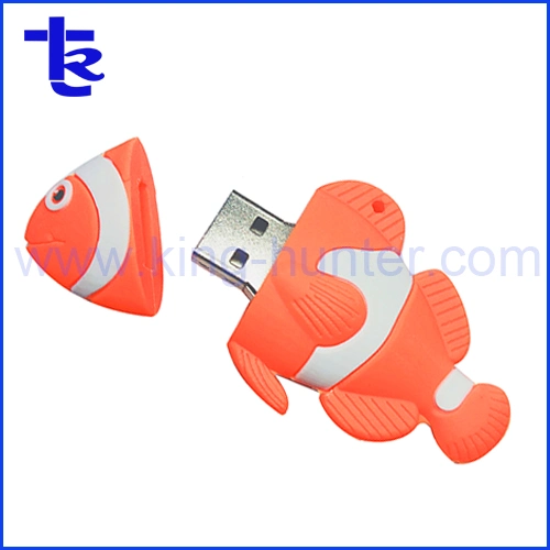Nemos Fish PVC USB Flash Memory Drive as Promotion Gift