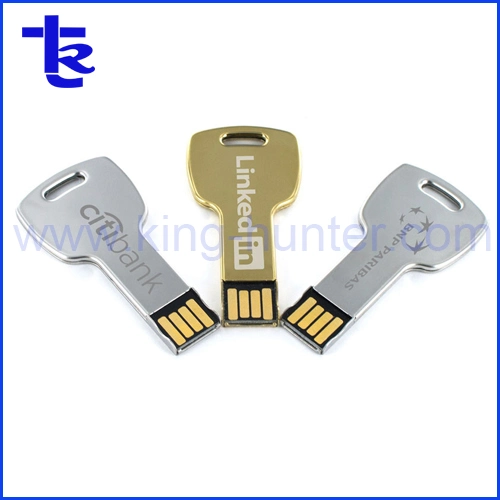 Key USB Flash Drive Custom Metal Key Shape USB