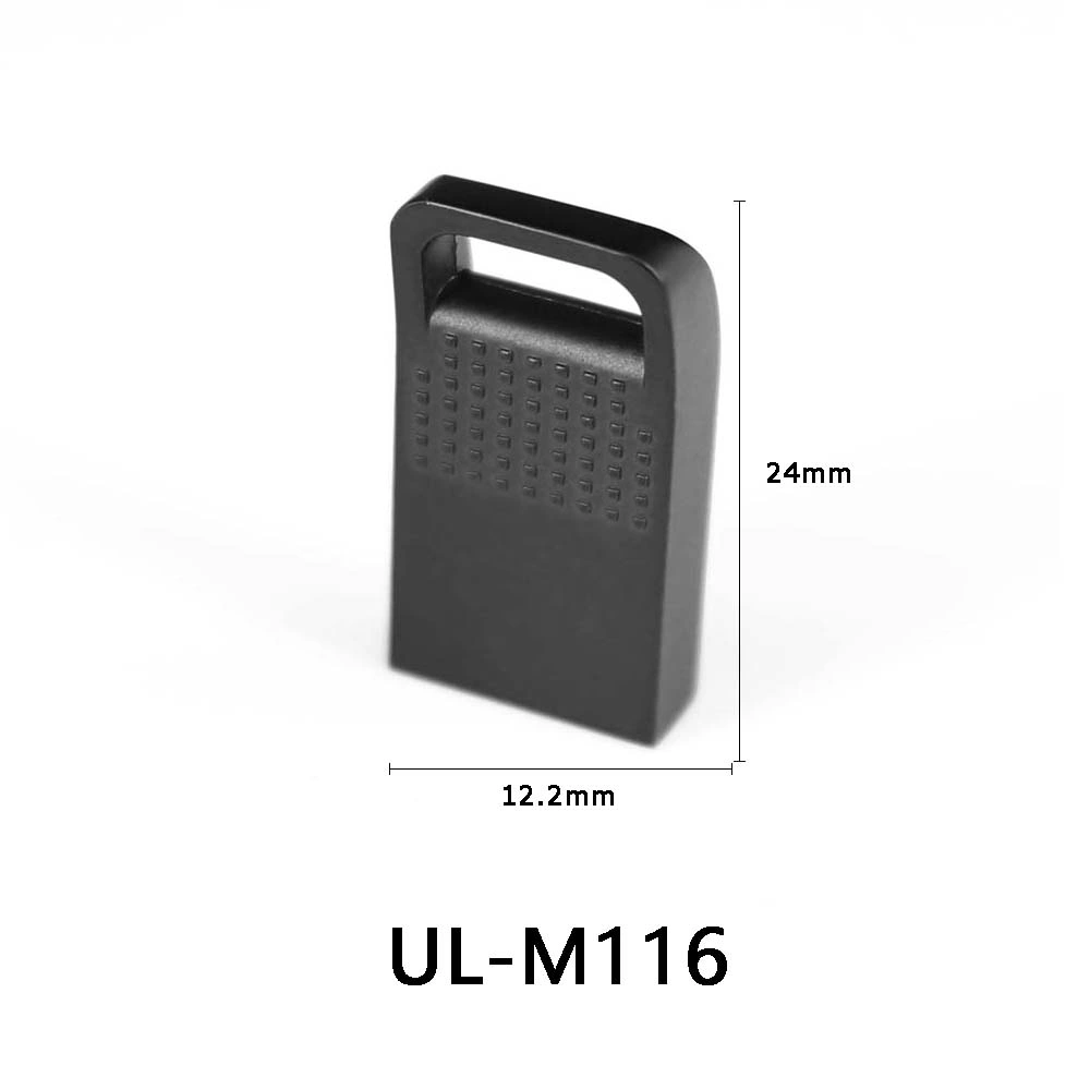 Mini Thumbdrive Metal USB Flash Drive 2GB 8GB 16GB Print Logo USB Flash Drive (UL-M116)