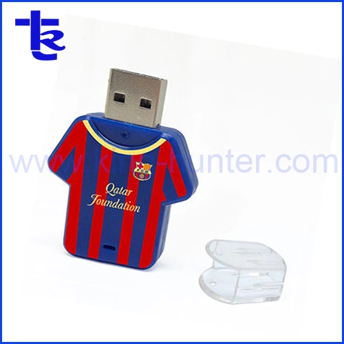 Custom Plastic T-Shirt USB Flash Drive Memory Stick for Gift
