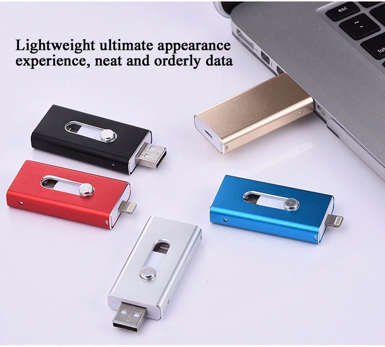 New Shelling OTG USB Flash Drive for iPhone USB Pen Drive