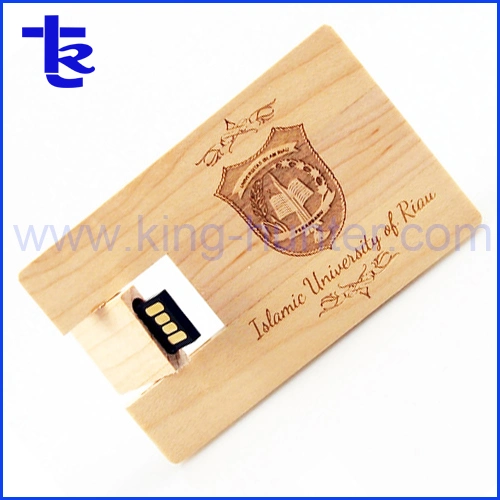 Wooden Card USB Flash Drive