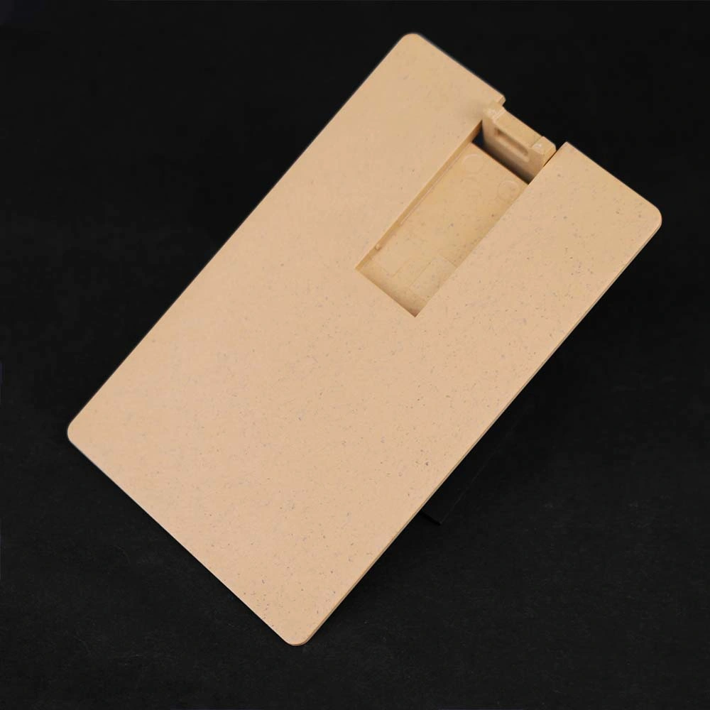 Super Thin Wooden Card Rotating Box Christmas Gift Special Promotion USB Flash Drive/SD Card/Memory Card/USB Pen Drive