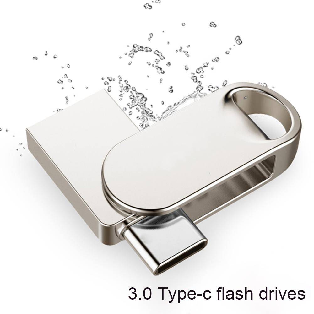 Swivel Metal Dual Model Type-C USB 3.0 Stick 8GB 16GB 32GB 64GB USB Flash Drive/USB Pen Drive