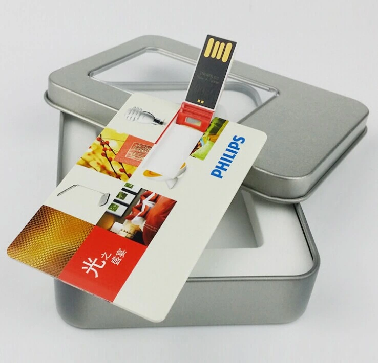 Credit Card USB Stick Promotional Bulk Stock 2GB 4GB Memory Stick 8GB Pendrive16GB Credit Card USB Flash Drive with Customized Logo
