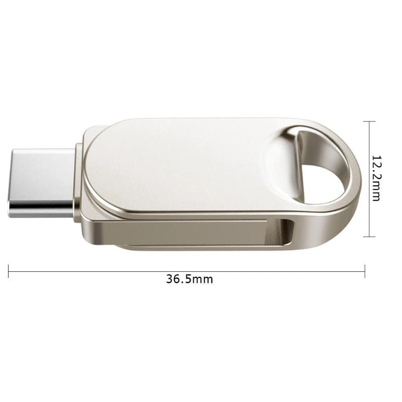 New Product Metal Swivel USB Pen Drive USB Type-C 3.0/3.1 Flash Drive/USB Drives/USB Flash Memory/Pen Drive