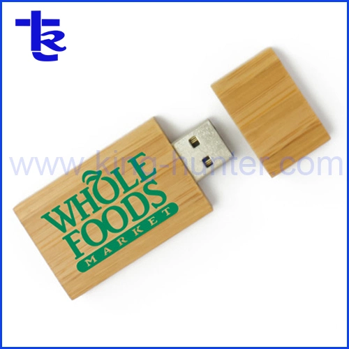 Fashion Wooden USB Flash Drive Wooden USB Stick OEM Bamboo
