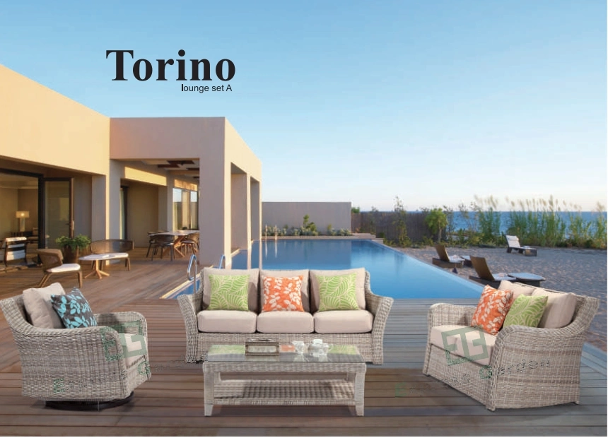 Garden Sofa Big Size Rattan Wicker Patio Torino Lounge Outdoor Garden Sets