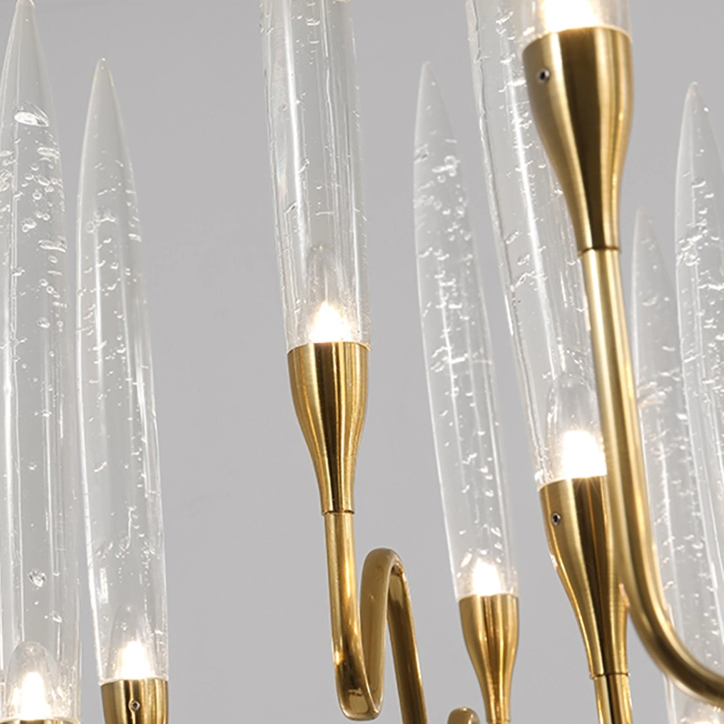 Premium Crystal Chandeliers Pendant Lamp Hotel Lobby Lamp Restaurant Lamp