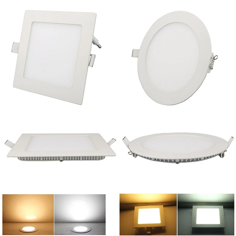 LED Ceiling Light AC85-265V 6W Round Thin LED Ceiling Light LED Light Lamp