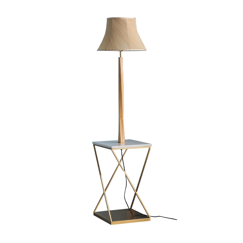 Rural Style Wooden Design Floor Lamp Table Lamp Bedside Lamp