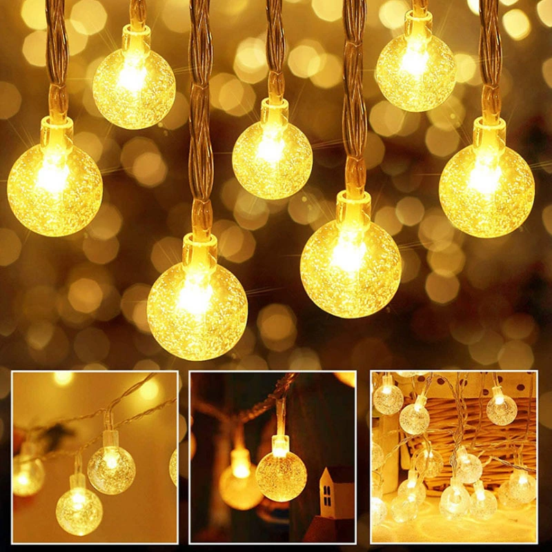 LED Christmas Lights for Courtyard Path LED Fairy Outdoor Lighting Solar Garden Light Outdoor