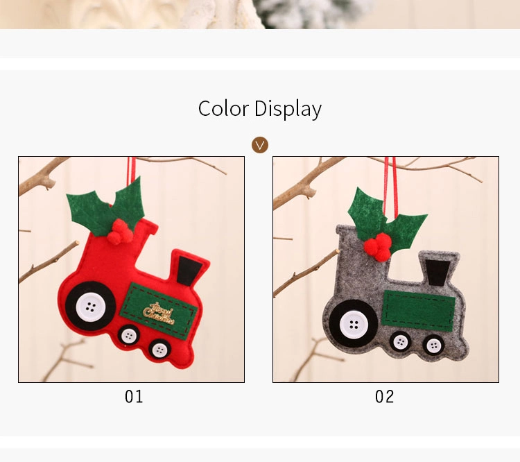 Christmas Fabric Car Pendant Christmas Tree Pendant Christmas Small Pendant Small Gift