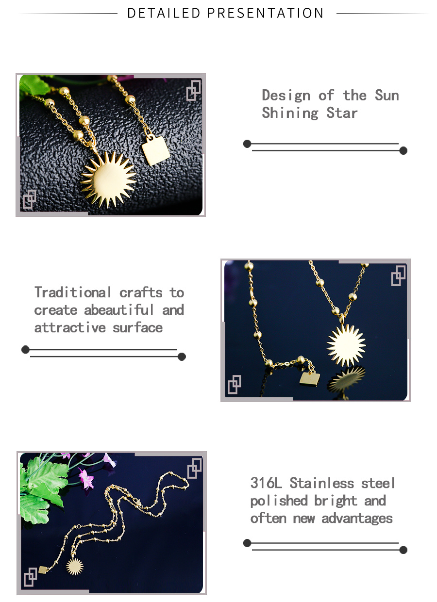 The Star of Light Pendant Necklace The Sun Goddess Pendant