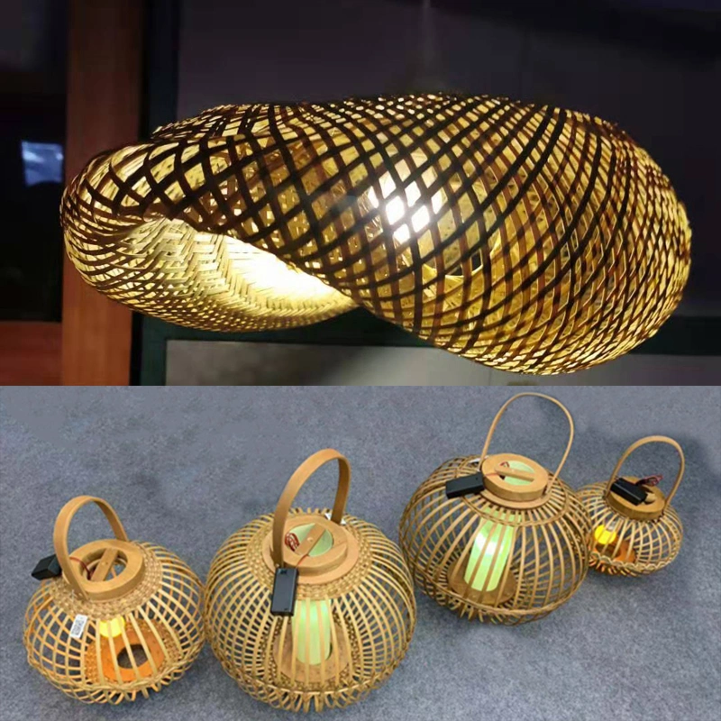 Handmade Woven Bamboo Lamp Shade