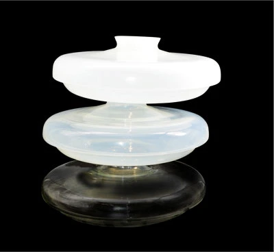 Natural Opal White Glass Lamp Shade