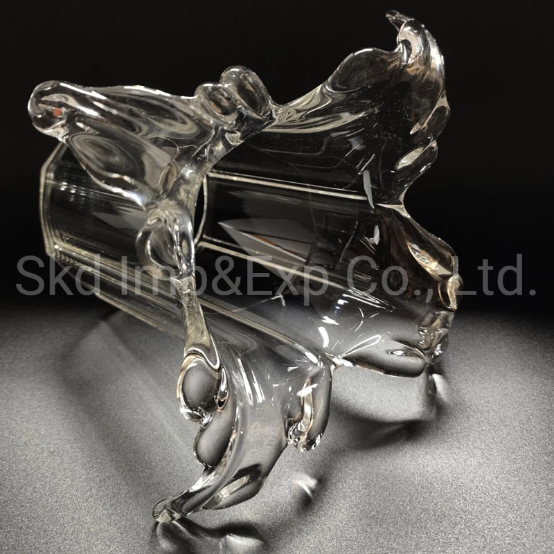Grooved Cylinder Lighting Glass Shade for Pendant Lighting