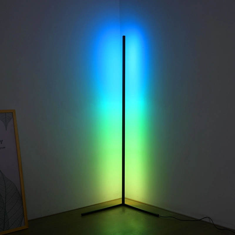 Modern European Minimalist Bedroom RGB Dimmable Floor Lamp Creative Personality Atmospheric Floor Lamp