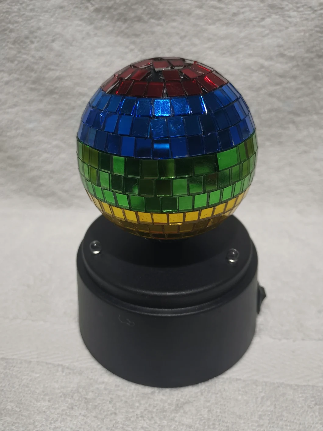 Mirror Ball Party Disco Ball Irradiancy & Running Table Lamp Arts & Crafts Light