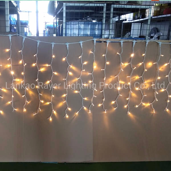 LED Icicle Light Decoration Icicle Light Curtain Fairy Lights