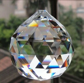Machine Cut Crystal Glass Chandeliers Ball Pendant Lighting Accessories
