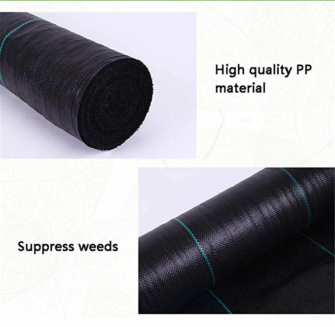 PP Woven Weedmat PE Woven Weed Mat PP Woven Ground Cover Plastic Woven Fabric
