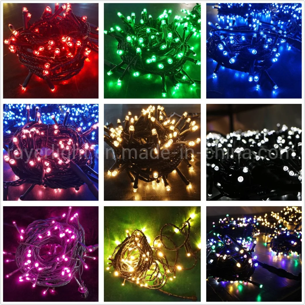Holiday Decoration 100 LEDs String Commercial Outdoor String Lights