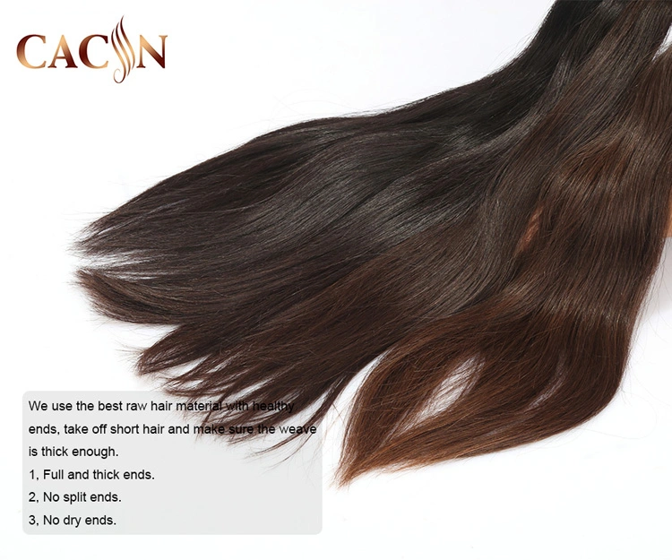 22 24 Inch Italian Women Human Hair Ombre Light Brown Weave Extension