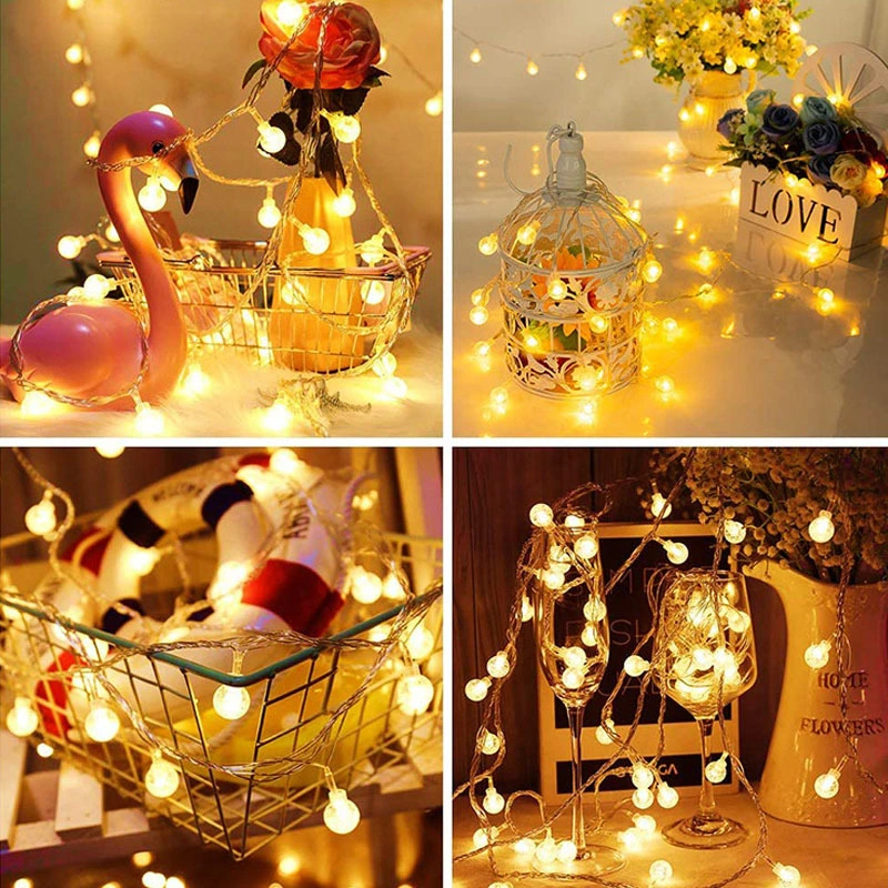 LED Christmas Lights for Courtyard Path LED Fairy Outdoor Lighting Solar Garden Light Outdoor