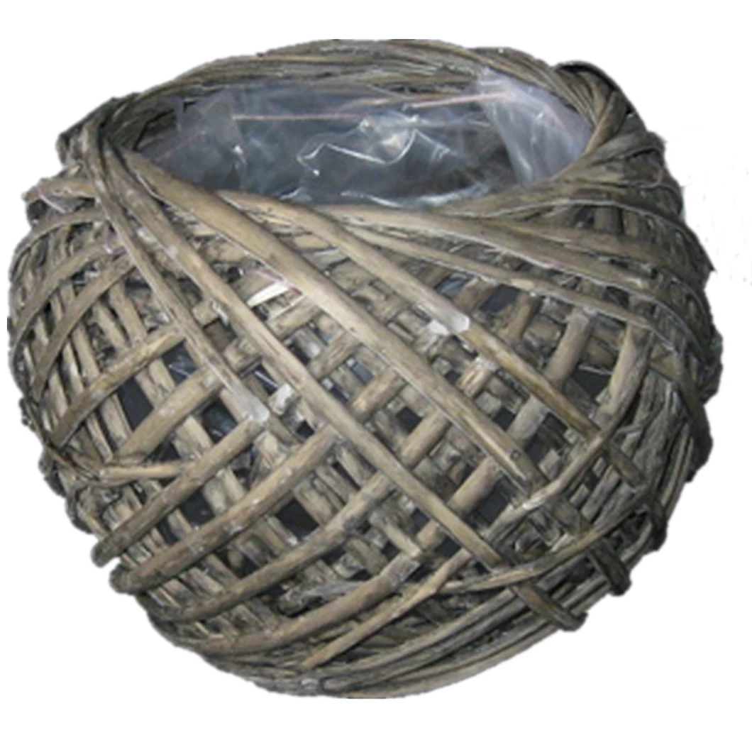 Weaved Willow Wicker Rattan Flower Basket