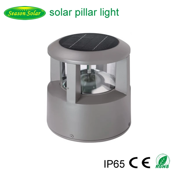 Factory Solar Energy Saving Lamp Outdoor Solar Pillar Lamp with LED Lamp