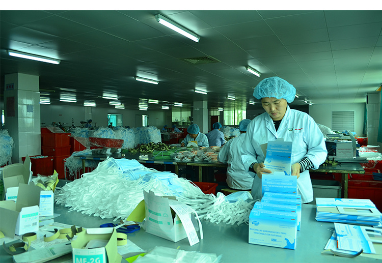 Hospital Surgical Protective SMS Light Blue Non-Woven Disposable Isolation Gown
