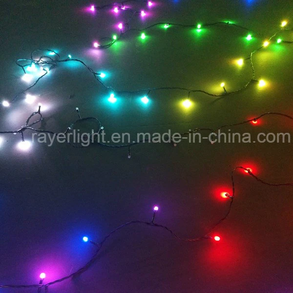 DMX Controlled Changeable Color Real RGB String Light Addressable String Lights