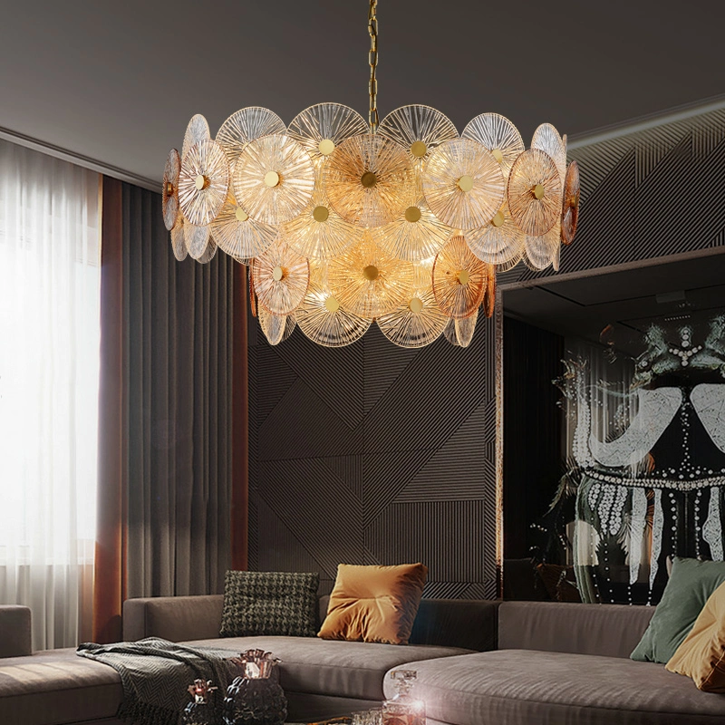 Chandelier Retro Style Hotel Lobby Lamp Pendant Lamp Bedroom Lamp