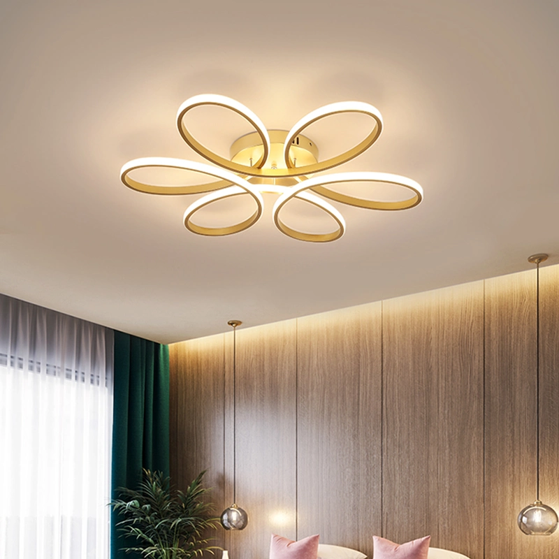 Flower Design Ceiling Lamp Pendant Lamp Hotel Lobby Lamp Chandelier