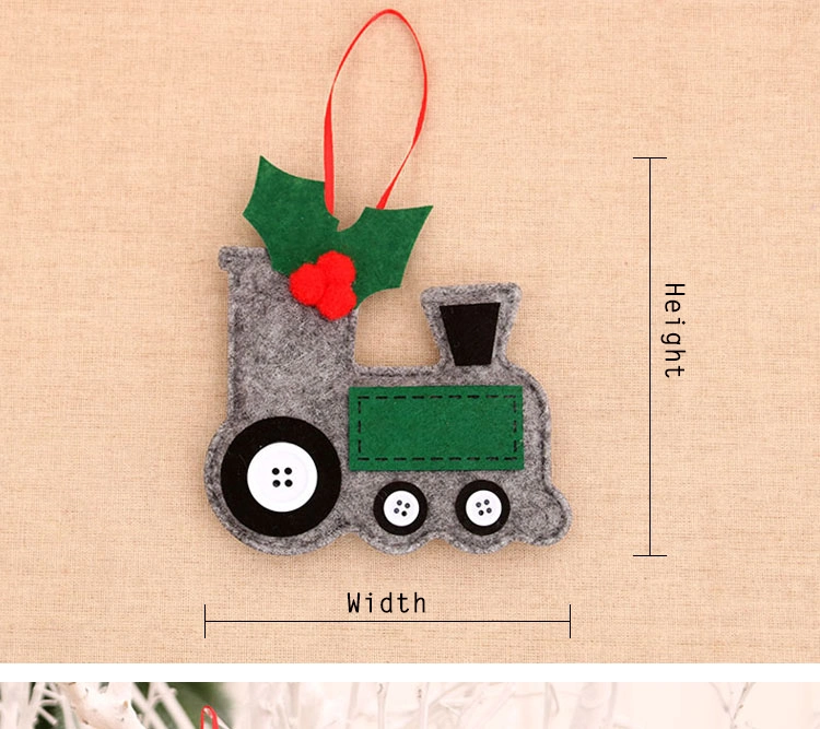 Christmas Fabric Car Pendant Christmas Tree Pendant Christmas Small Pendant Small Gift