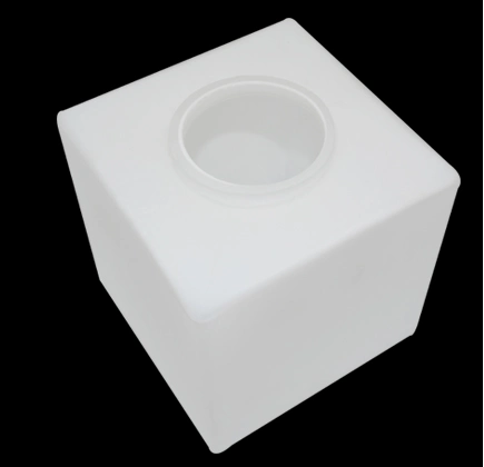 Custom Decorative Lighting Square Opal White Glass Ceiling Lamp Shade