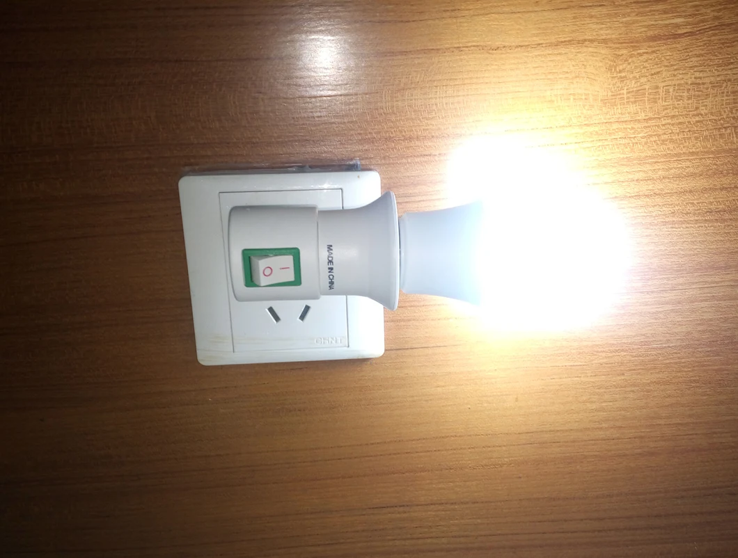 E27 LED Lamp Light Socket Base Lamp Holder with Plug and Switch